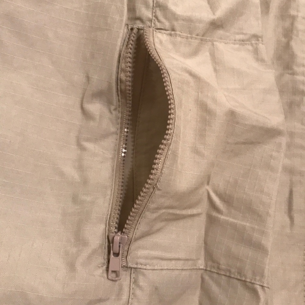 Xhilaration Tan and Orange Outdoor Vest Size M - Picture 11 of 15
